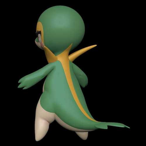 【Pre-order】Lingmo Studio Snivy Plush Doll Resin Statue
