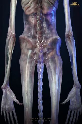 【Pre-order】Deep Tale Studio 1/1 Scale Alien Covenant Chestburster Resin