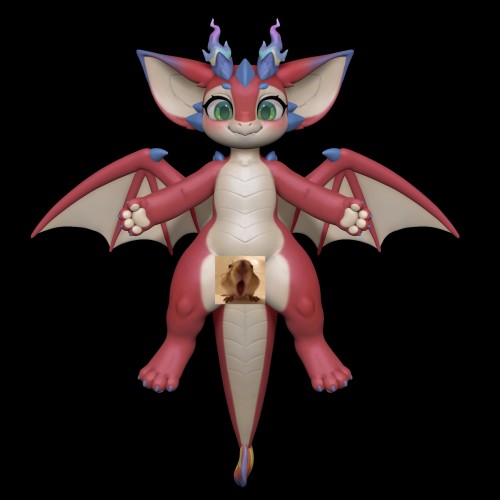 【Pre-order】Lingmo Studio Charmander Plush Toy Resin Statue