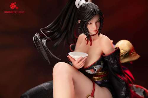 【Pre-order】ORIGIN STUDIO 1/4 Scale Light Sculpture Female Fighter - Xiao Wu Resin Statue