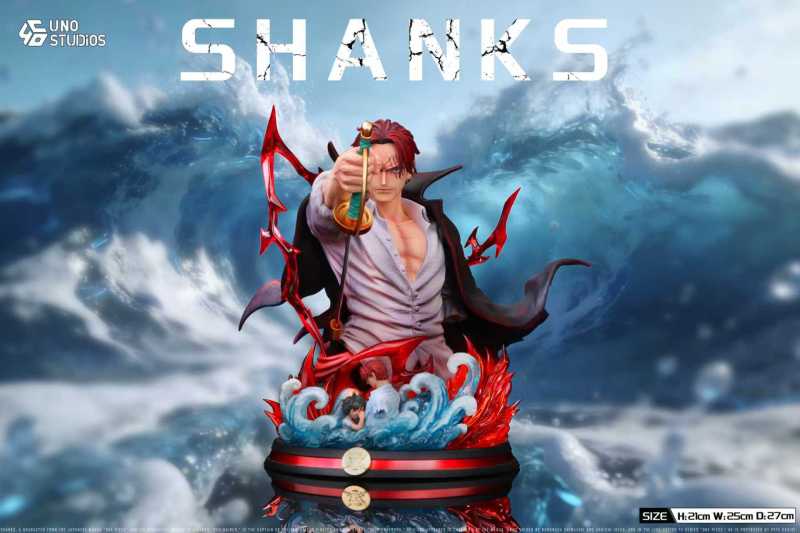 【Pre-order】UNO Studio 1/4 Scale OP Shanks Resin Statue