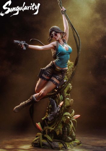 【Pre-order】Singularity Studio 1/4&1/6 Scale Tomb Raider - Lara Croft Resin Statue