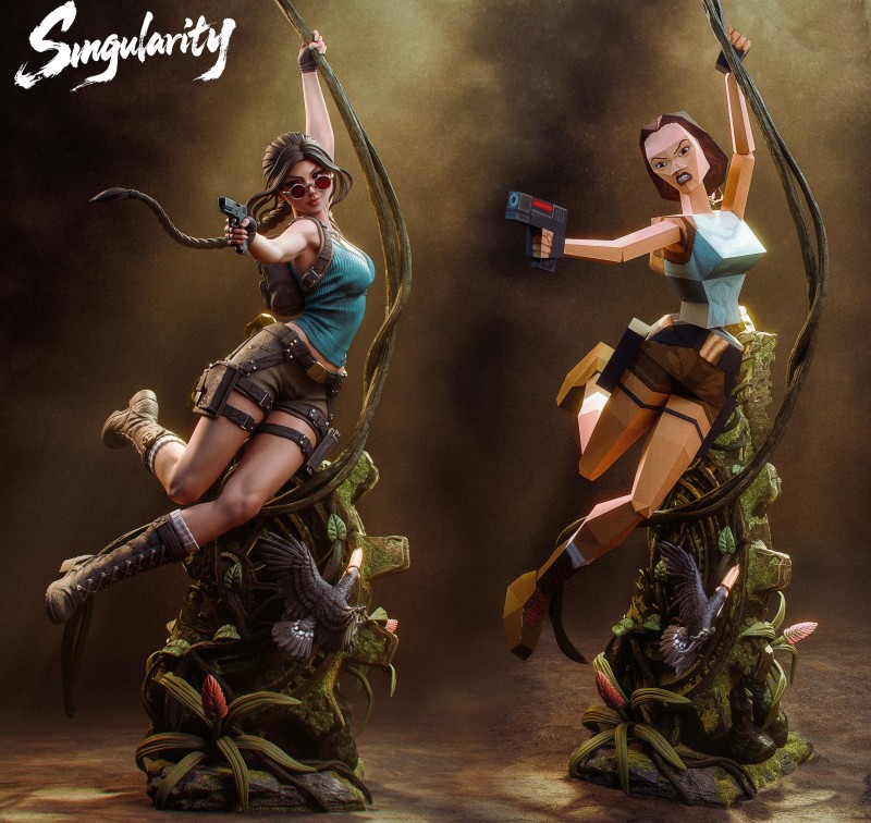 【Pre-order】Singularity Studio 1/4&1/6 Scale Tomb Raider - Lara Croft Resin Statue