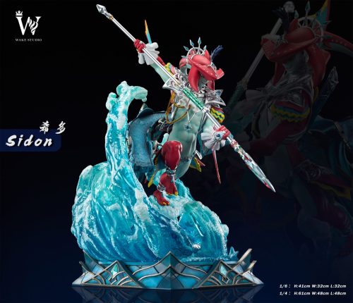 【Pre-order】Wake Studio 1/4 & 1/6 Scale The Legend of Zelda Sidon Resin Statue