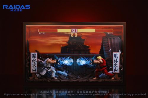 【Pre-order】Raidas Mask Studio 1/6 Scale Impact Showdown Ken X Ryu Resin Statue