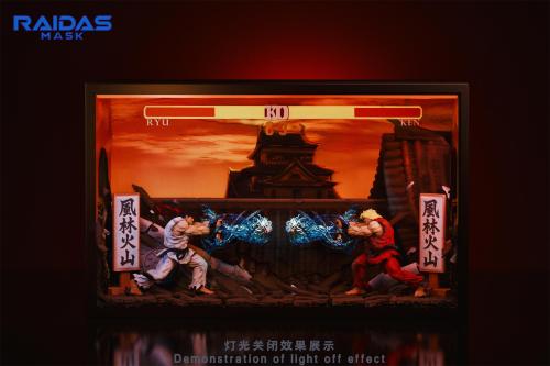 【Pre-order】Raidas Mask Studio 1/6 Scale Impact Showdown Ken X Ryu Resin Statue