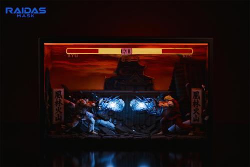 【Pre-order】Raidas Mask Studio 1/6 Scale Impact Showdown Ken X Ryu Resin Statue