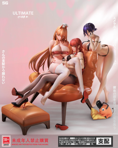 【Pre-order】Ship Girl Studio 1/6 & 1/4 Scale Makima x Reze x Power Resin Statue