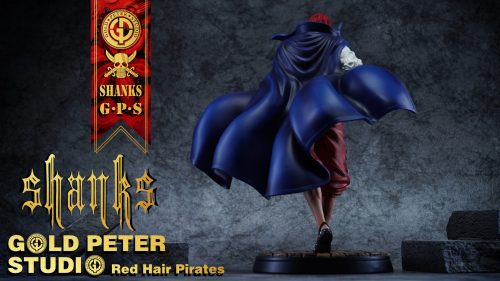 【Pre-order】Gold Peter Studio 1/8 POP Scale OP Shanks Red Hair Pirates Resin Statue