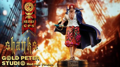 【Pre-order】Gold Peter Studio 1/8 POP Scale OP Shanks Red Hair Pirates Resin Statue
