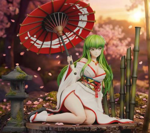 【Pre-order】Surreal Studio 1/6 Scale Kimono c.c. Resin Statue