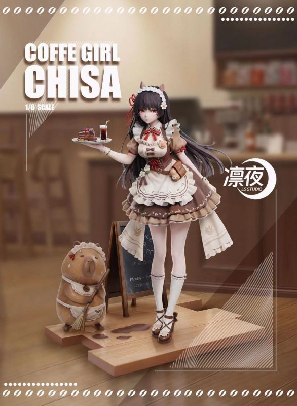 【Pre-order】LS Studio 1/6 Scale Coffee Girl Chisa Resin Statue