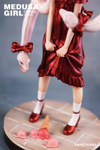 【Pre-order】WeArtDoing Studio Medusa Girl Green Viper & Crimson Viper Resin Statue