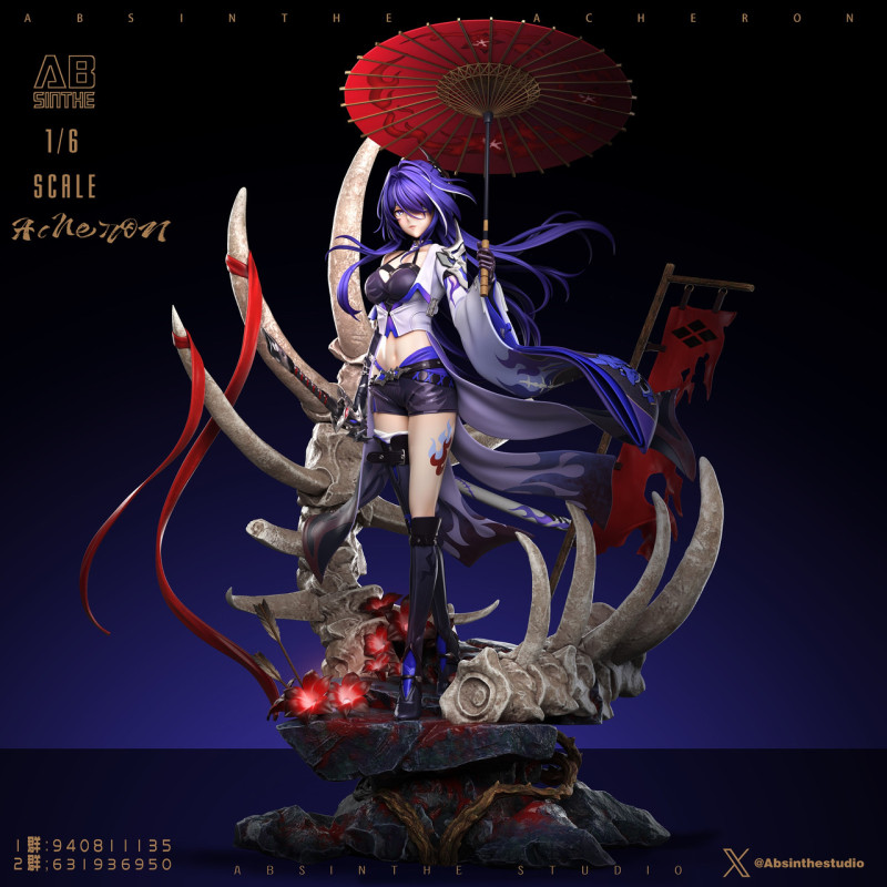 【Pre-order】Honkai Star Rail Acheron GK Resin Statue 1/6 Scale ABsinthe Studio