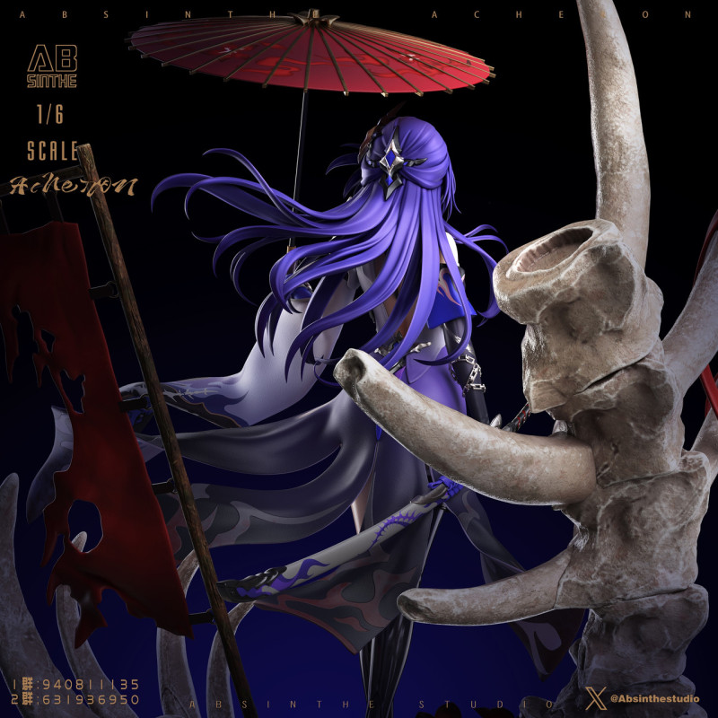 【Pre-order】Honkai Star Rail Acheron GK Resin Statue 1/6 Scale ABsinthe Studio