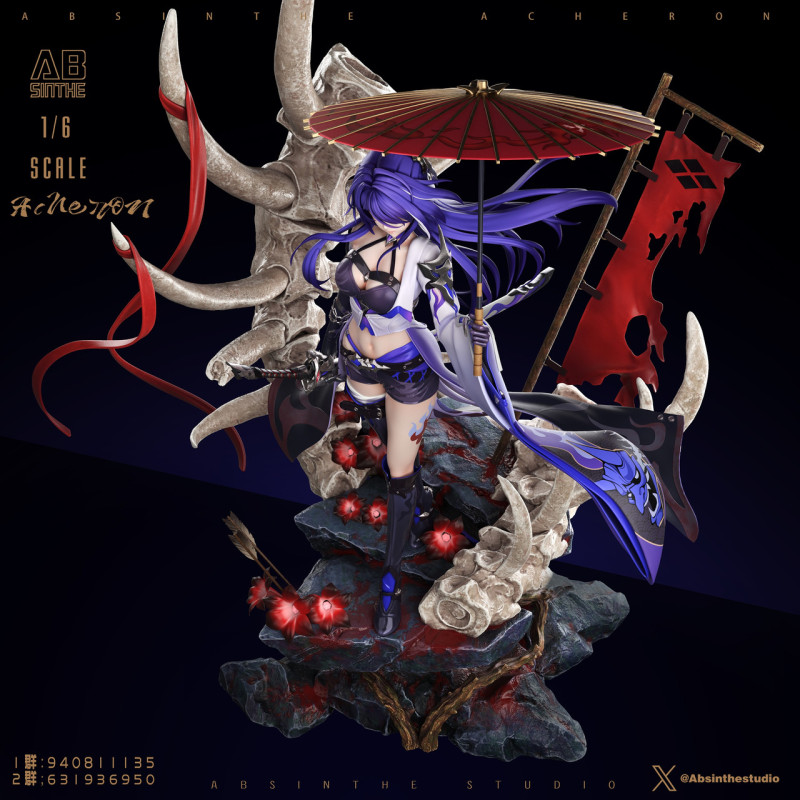 【Pre-order】Honkai Star Rail Acheron GK Resin Statue 1/6 Scale ABsinthe Studio