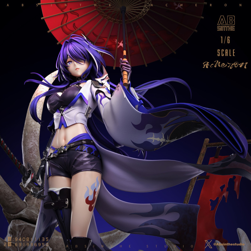 【Pre-order】Honkai Star Rail Acheron GK Resin Statue 1/6 Scale ABsinthe Studio