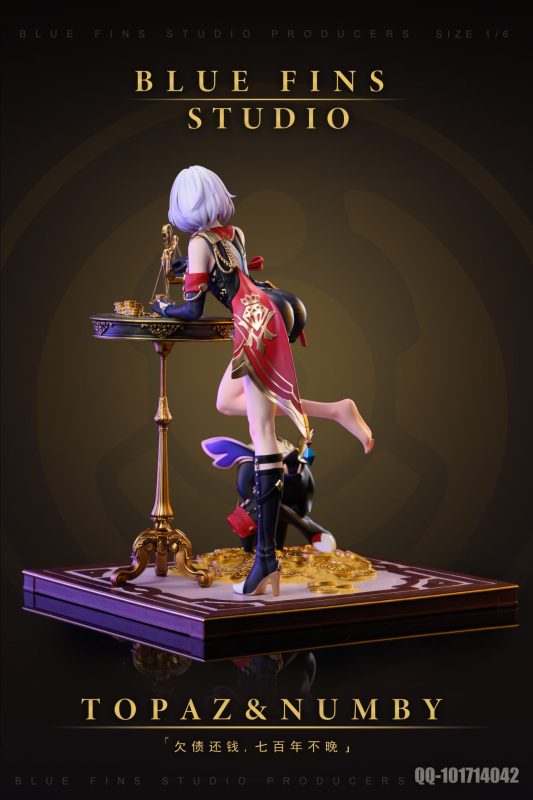 【Pre-order】Topaz and Numby GK Resin Statue 1/6 Scale Blue Fins Studio