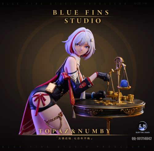 【Pre-order】Topaz and Numby GK Resin Statue 1/6 Scale Blue Fins Studio