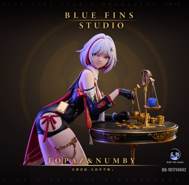 【Pre-order】Topaz and Numby GK Resin Statue 1/6 Scale Blue Fins Studio