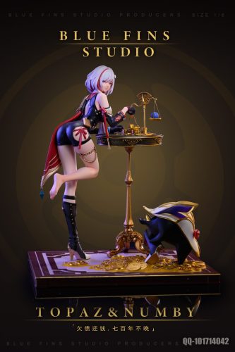 【Pre-order】Topaz and Numby GK Resin Statue 1/6 Scale Blue Fins Studio