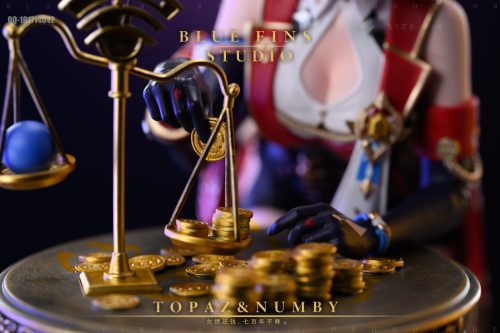 【Pre-order】Topaz and Numby GK Resin Statue 1/6 Scale Blue Fins Studio