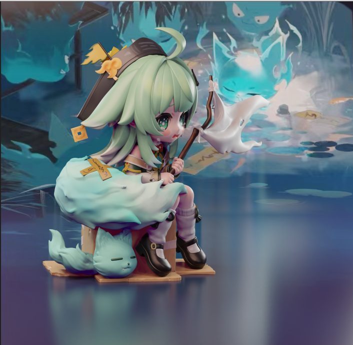 【Pre-order】Honkai Rail Star Huohuo GK Resin Statue Seven Days of Play Studio