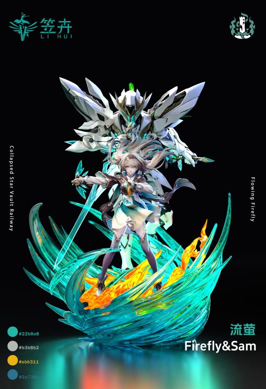 【Pre-order】Honkai Star Rail Firefly & Sam GK Resin Statue 1/6 Scale Li Hui Studio