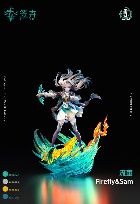 【Pre-order】Honkai Star Rail Firefly & Sam GK Resin Statue 1/6 Scale Li Hui Studio