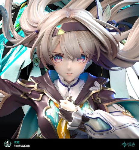 【Pre-order】Honkai Star Rail Firefly & Sam GK Resin Statue 1/6 Scale Li Hui Studio