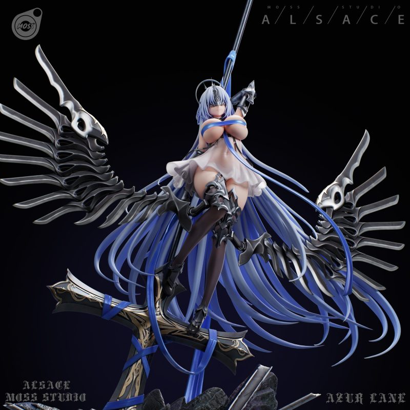 【Pre-order】Azur Lane Alsace GK Resin Statue 1/6 Scale Moss Studio