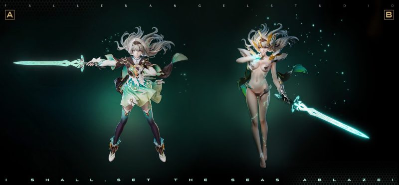 【Pre-order】Honkai Star Rail Ultimate Collection Firefly & Sam Resin Statue 1/4 Scale FA Studio