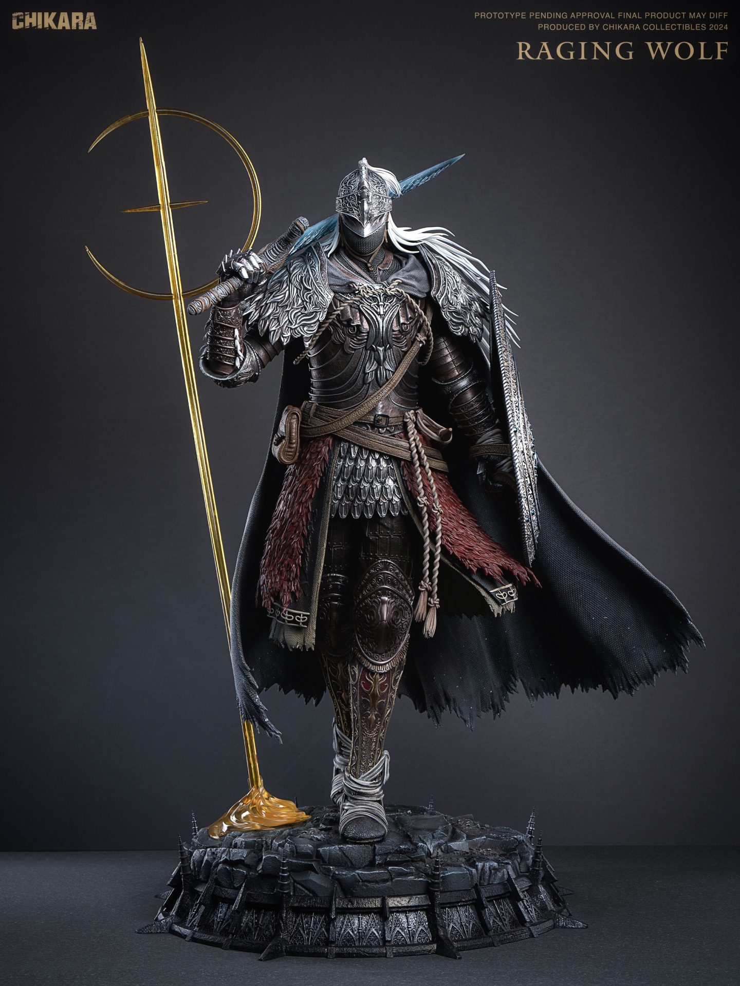Raingwolf 【Pre-order】Elden Ring Raging Wolf Statue 1/4 Scale Chikara Studio ...