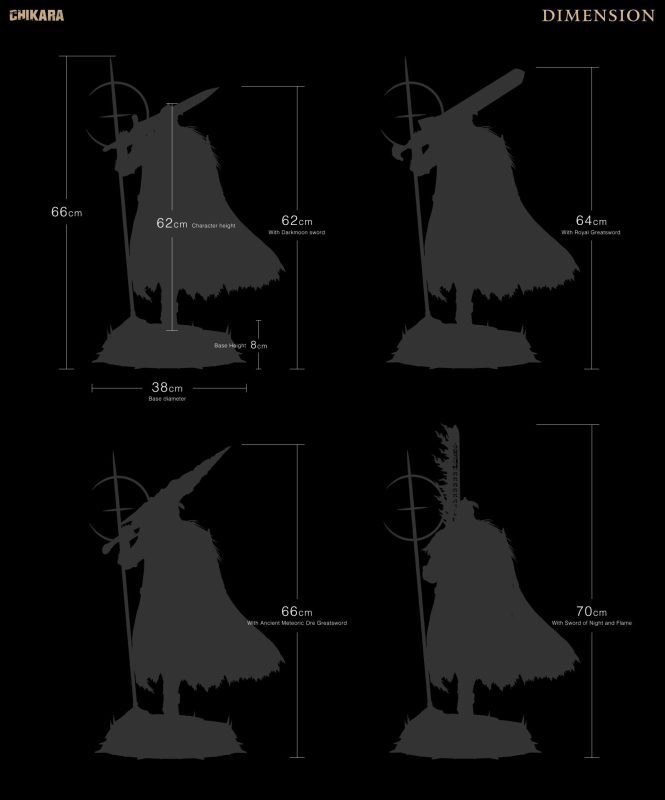 【Pre-order】Elden Ring Raging Wolf Statue 1/4 Scale Chikara Studio