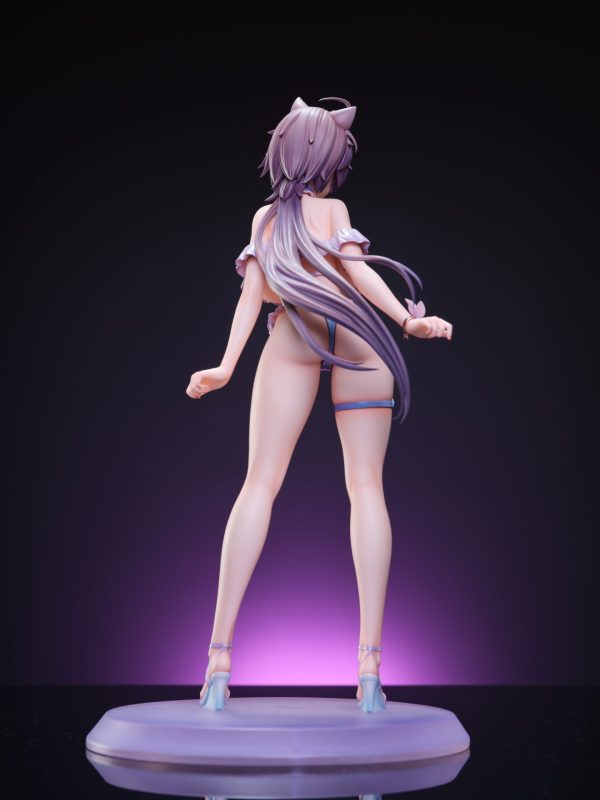 【Pre-order】Cat Girl Evangeline GK Statue 1/6 Scale Mimik Studio