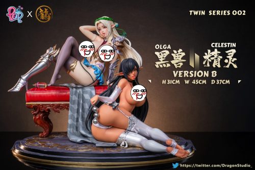【Pre-order】Olga x Celestin Resin Statue 1/4 scale Dragon x POP Studio