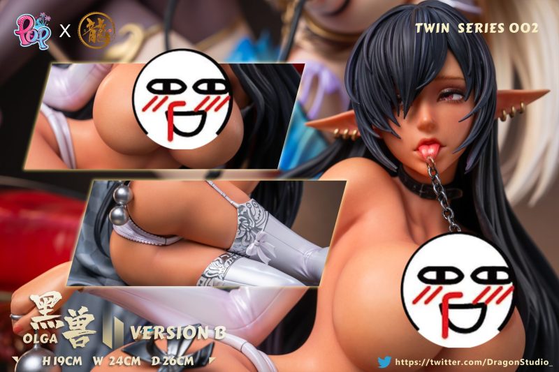 【Pre-order】Olga x Celestin Resin Statue 1/4 scale Dragon x POP Studio