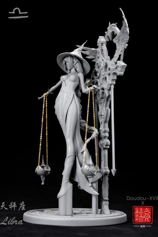 【Pre-order】Original 12 Star Signs Libra GK Statue Resin 1/6 Scale Gemhoo Made Studio