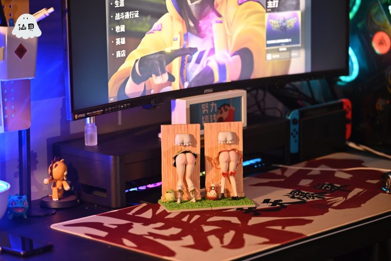 【Pre-order】White-haired Loli & Green-haired Loli GK Resin Statue Senbei Studio