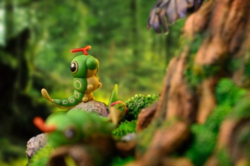 【Pre-order】Fairy Studio Caterpie Family GK Statue GK Resin Statue
