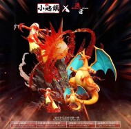 【Pre-order】Pokemon & Monkey.D Studio Studio Charizard vs Blaziken GK Resin Statue