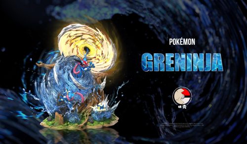 【Pre-order】Po ke Studio Greninja Evolution GK Statue GK Resin Statue