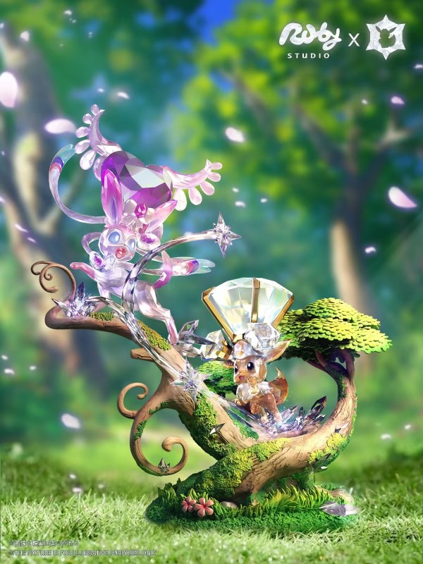 【Pre-order】The First Wave of Eevee Forest Miracle Shine GK Resin Statue Ruby Studio