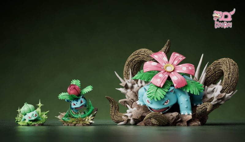 【Pre-order】Venusaur Evolution GK Resin Statue 1/20 Scale DAIDAI Studio