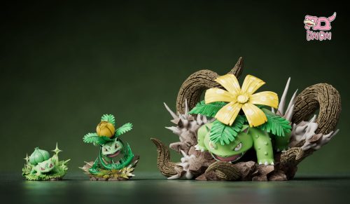 【Pre-order】Venusaur Evolution GK Resin Statue 1/20 Scale DAIDAI Studio