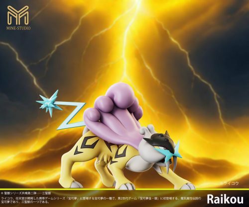 【Pre-order】Raikou Entei & Suicune GK Resin Statue 1/20 Scale Mine Studio