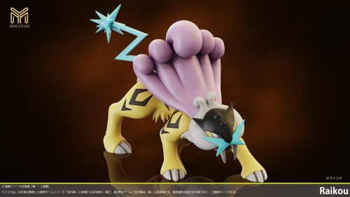 【Pre-order】Raikou Entei & Suicune GK Resin Statue 1/20 Scale Mine Studio