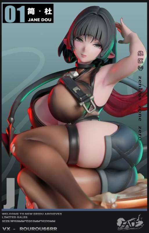 【Pre-order】Zenless Zone Zero Jane Doe GK Resin Statue 1/6 Scale Face Studio