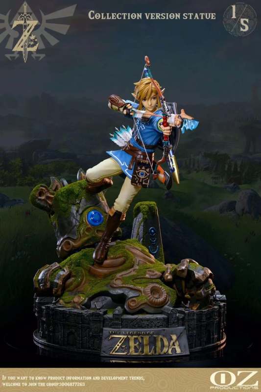 【In stock】Legend of Zelda Link master version Resin GK Statue 1/5 Scale OZ Studio