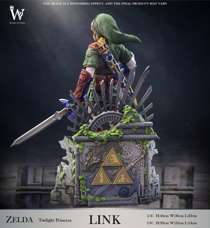 【Pre-order】The Legend of Zelda Twilight Link GK Resin Statue 1/4 & 1/6 Scale Wake Studio